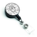 Carolines Treasures Letter O Musical Note Letters Retractable Badge Reel CJ2007-OBR